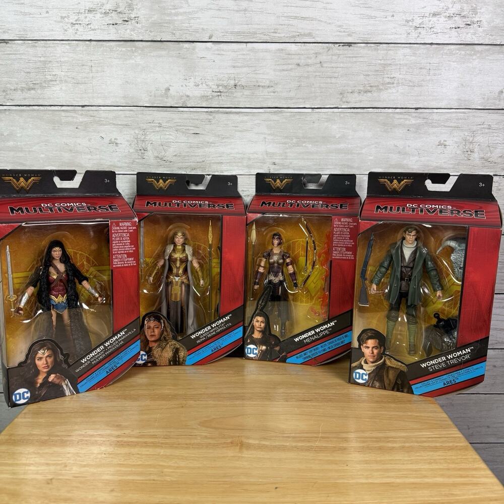 DC Multiverse Wonder Woman Movie 6-Inch SET OF 4 Action Figures ~NEW~